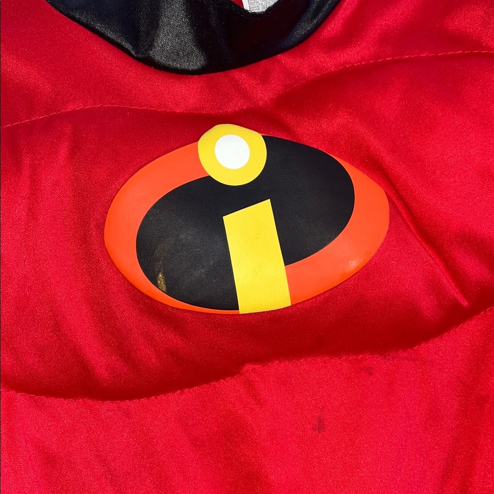 Kids Superhero Costume - Red and Black - Picture 6 of 8